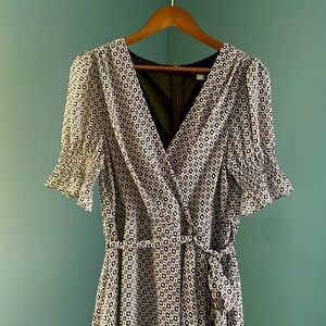 Tommy Hilfiger black and white  Wrap Sundress